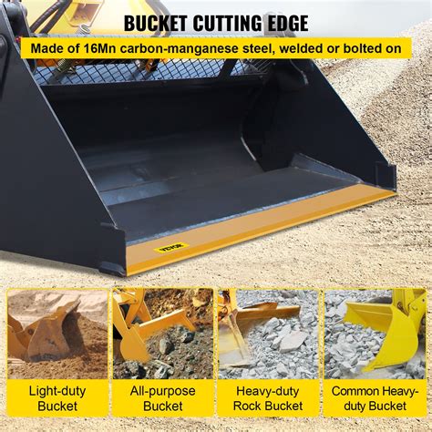 66 skid steer bucket cutting edge|compact tractor bucket cutting edge.